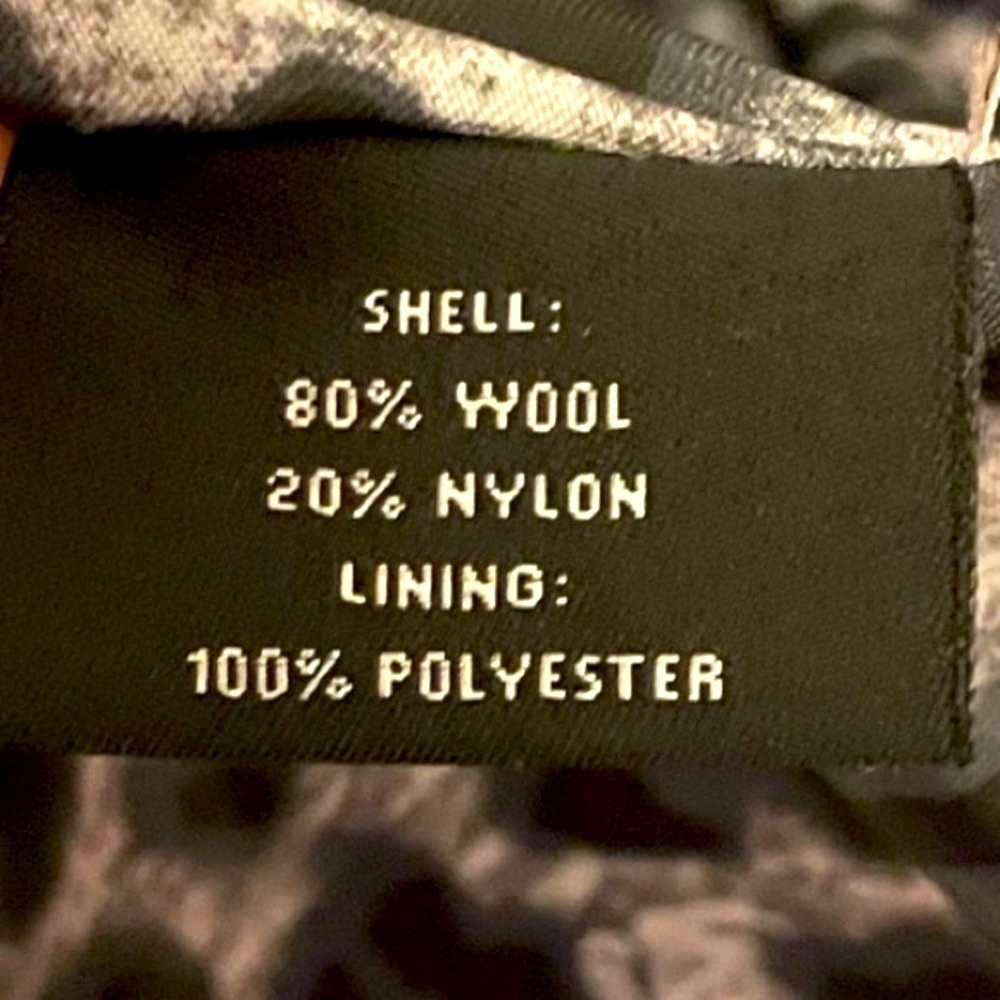 Preston & York Wool Pea Coat Olive Green Size Medium Women Beautiful EUC - Picture 8 of 9
